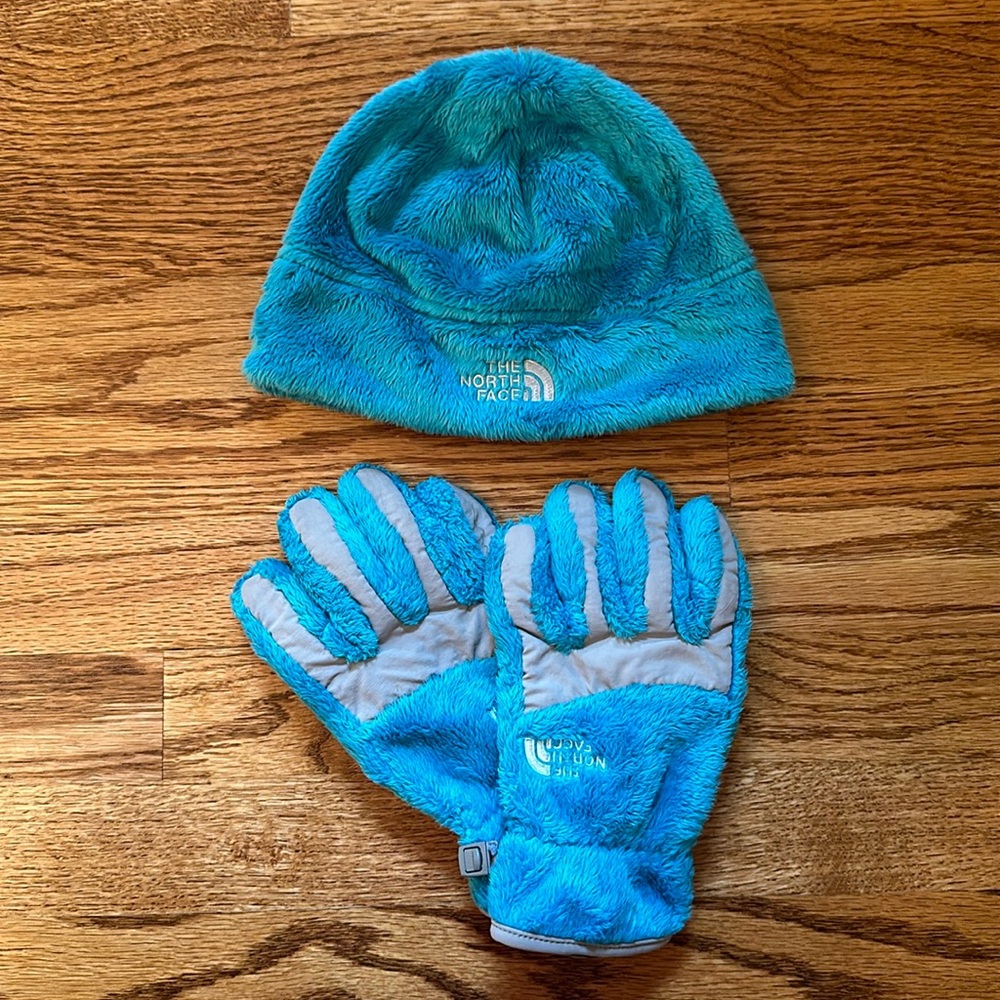 The North Face Kids Fleece Hat/Gloves Set